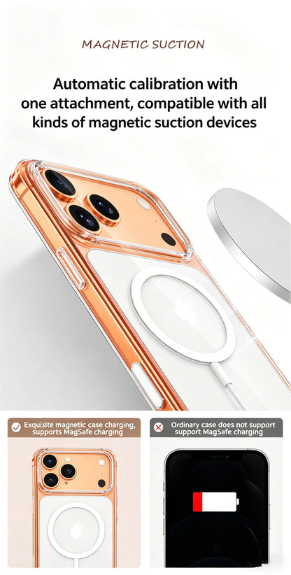 MagSafe Clear Shockproof iPhone 17 Pro Max Case