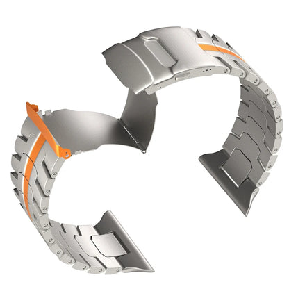 Titanium Color Stainless Steel Apple Watch Band