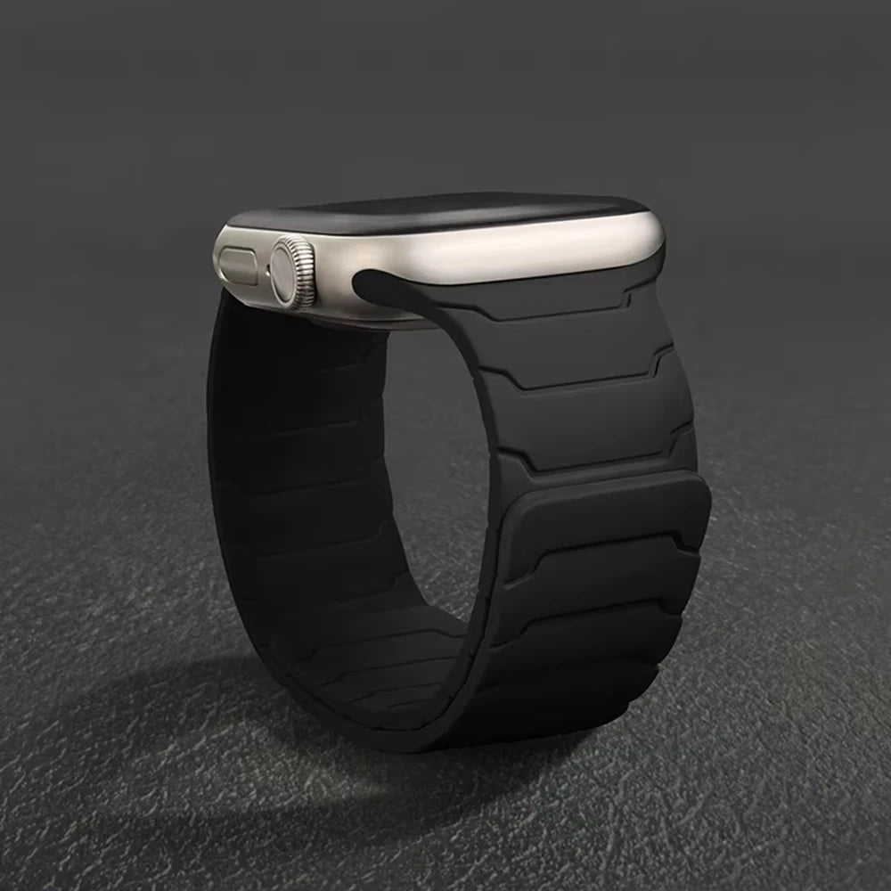 Magnetic Silicone Apple Watch Band