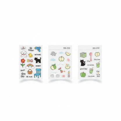 Kawaii 3D Jelly Phone Case Stickers