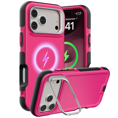 Heavy Duty MagSafe Metal Ring iPhone Case