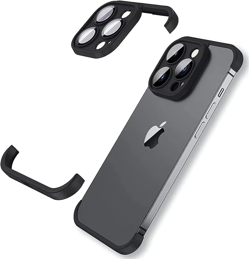 Frameless Silicone iPhone Bumper Case