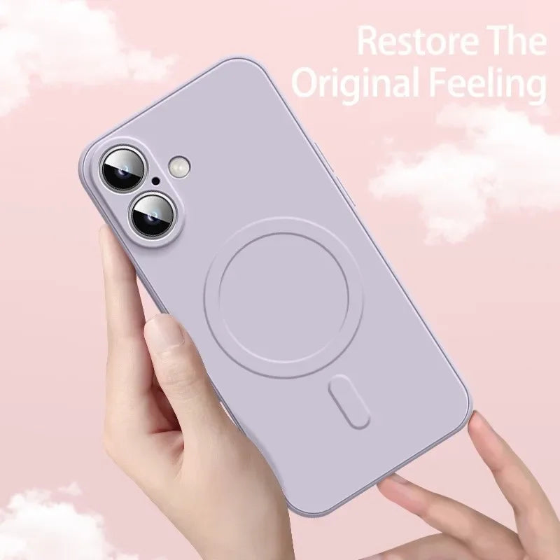 Liquid Silicone MagSafe iPhone Case