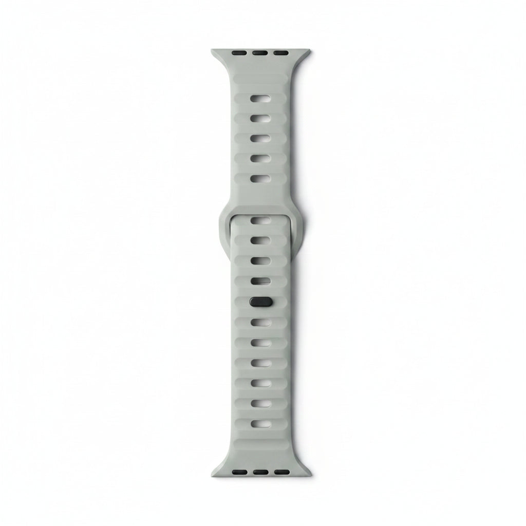 Wide Sport Silicone Apple Watch Band
