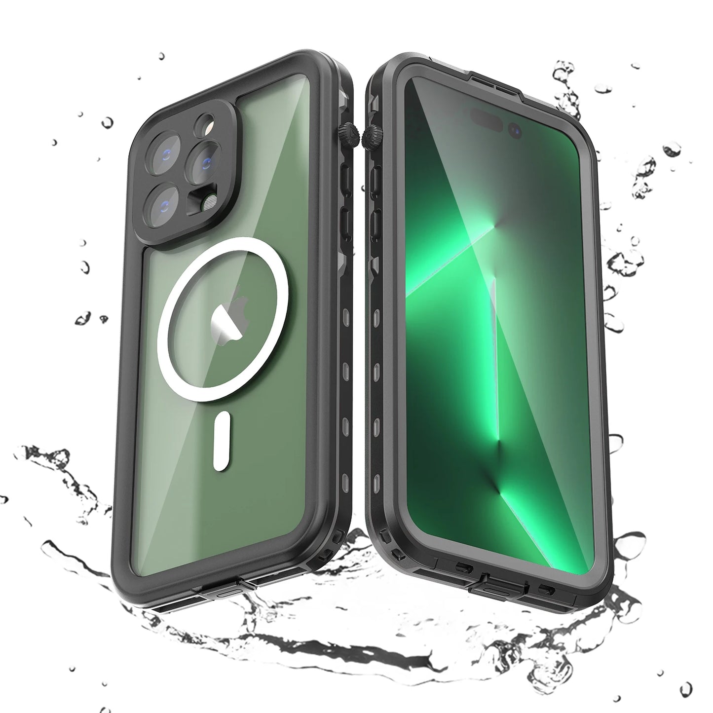 Funda para iPhone MagSafe impermeable IP68
