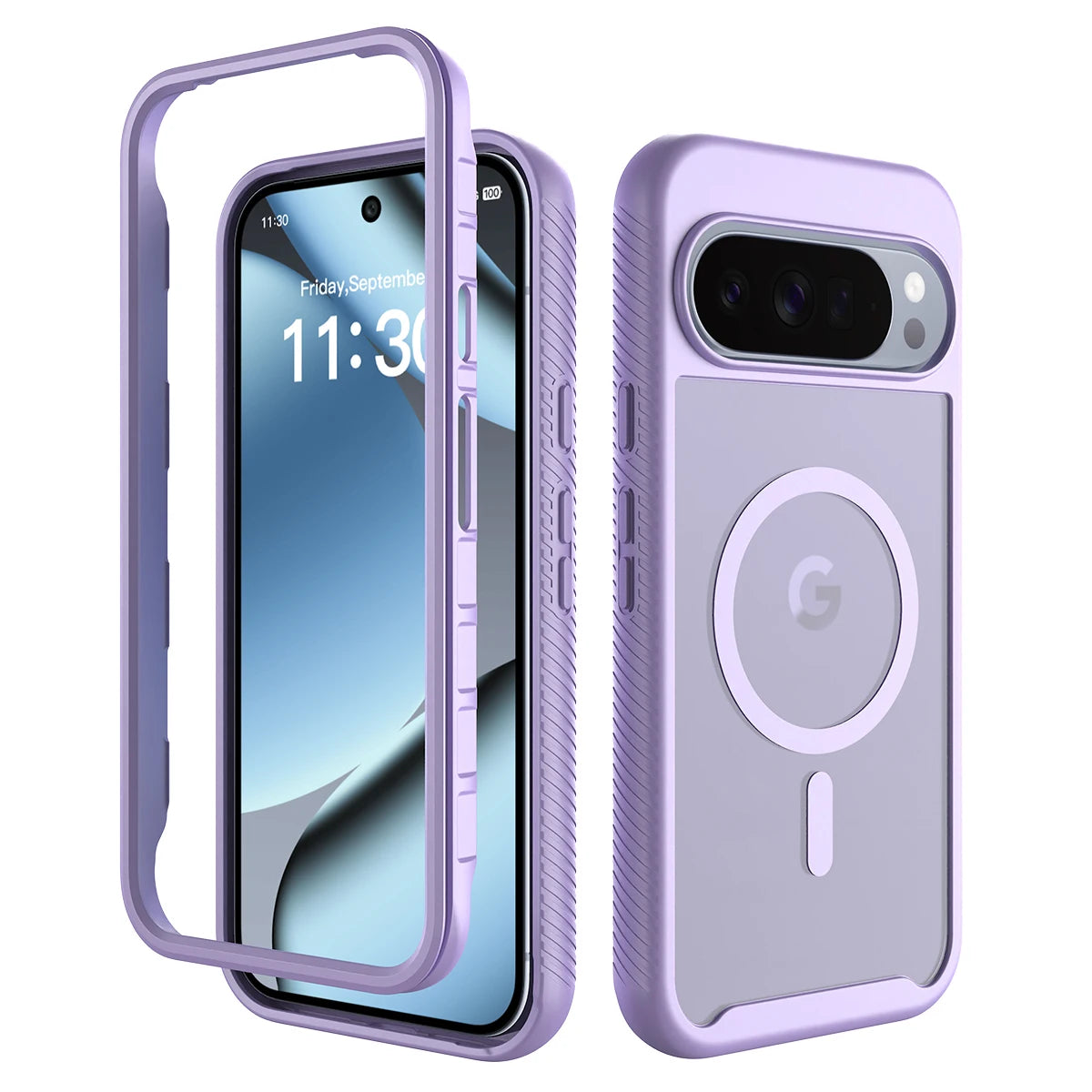 Luxury Hybrid MagSafe Google Pixel Armor Case