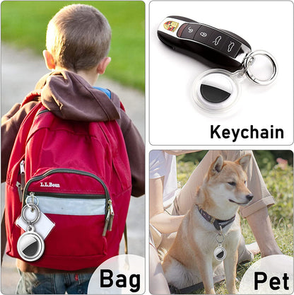 Waterproof AirTag Protective Keychain Case