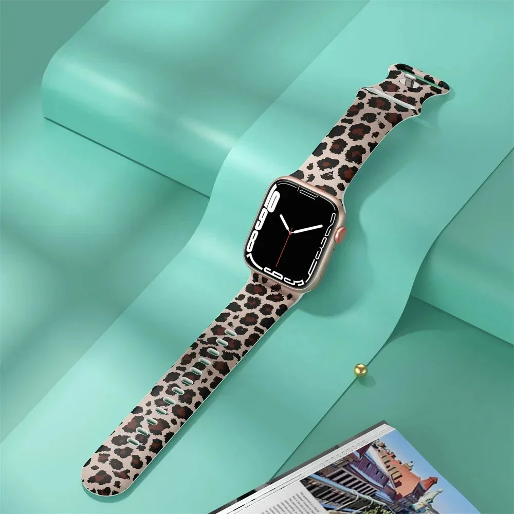 Black Unity Silicone Apple Watch Band