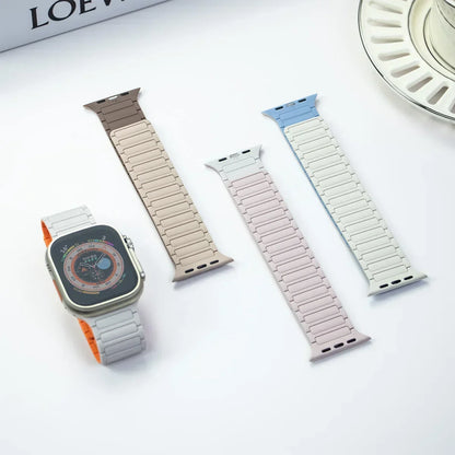 Magnetic Silicone Apple Watch Band