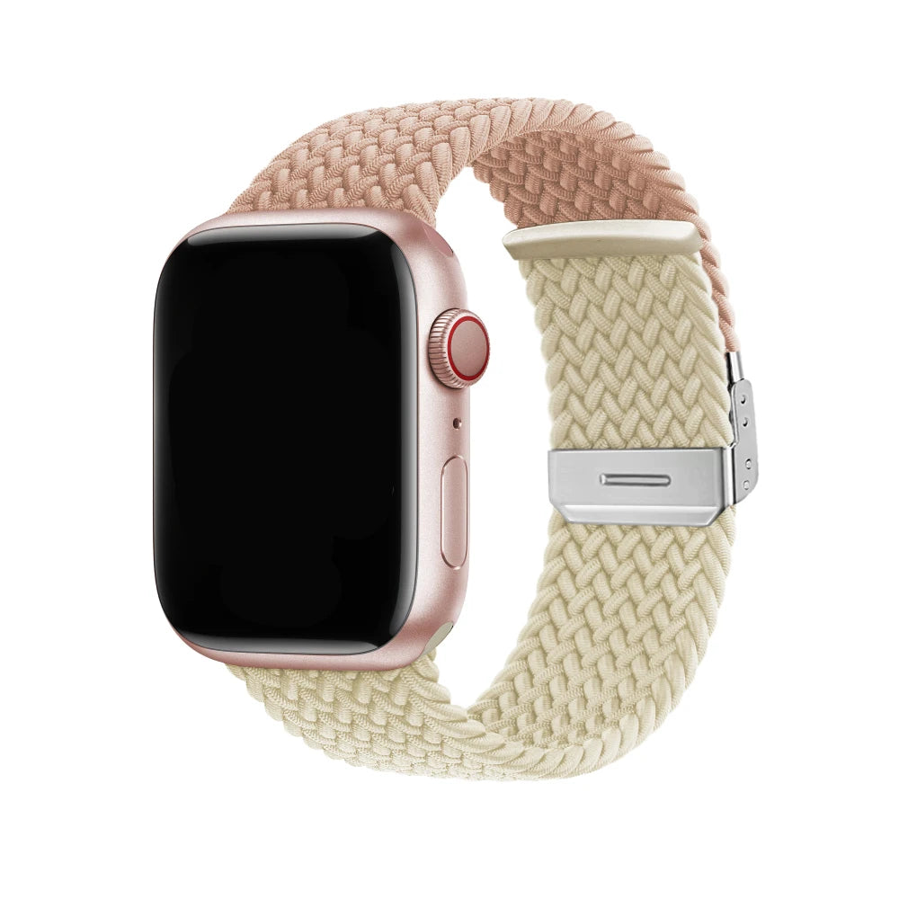 Braided Stretch Nylon Apple Watch Band