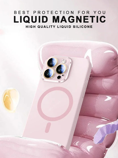 Liquid Silicone MagSafe iPhone Case
