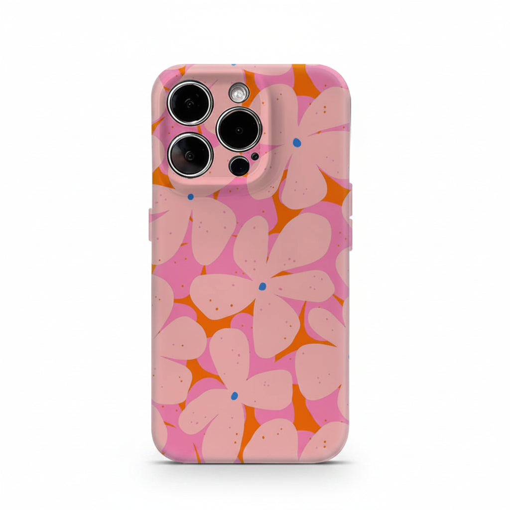 Tangerine Petal MagSafe iPhone Case