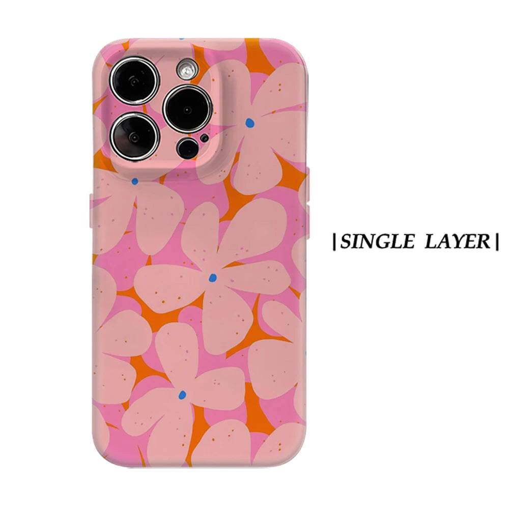 TangerineBloom Mag | Tough Floral Case