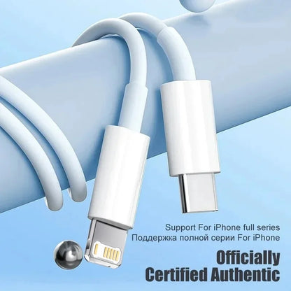 20W USB-C to Lightning Fast Charger Cable