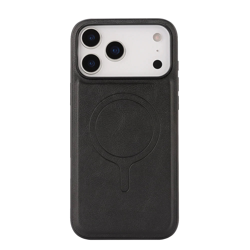 MagSafe Leather iPhone Case