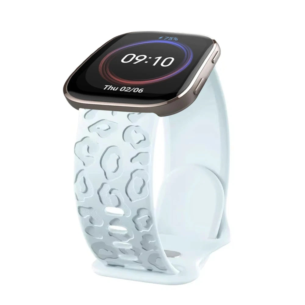 20mm Engraved Silicone Band for Amazfit Watch