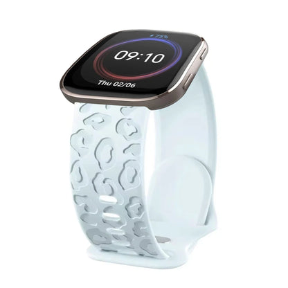 20mm Engraved Silicone Band for Amazfit Watch