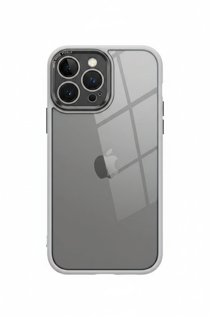Orange Transparent Bumper iPhone Case