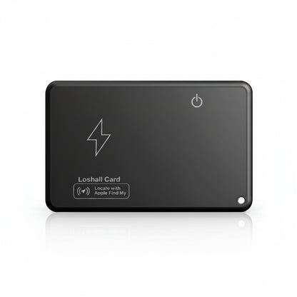 Rechargeable Wallet Tracker Card for Apple Find My