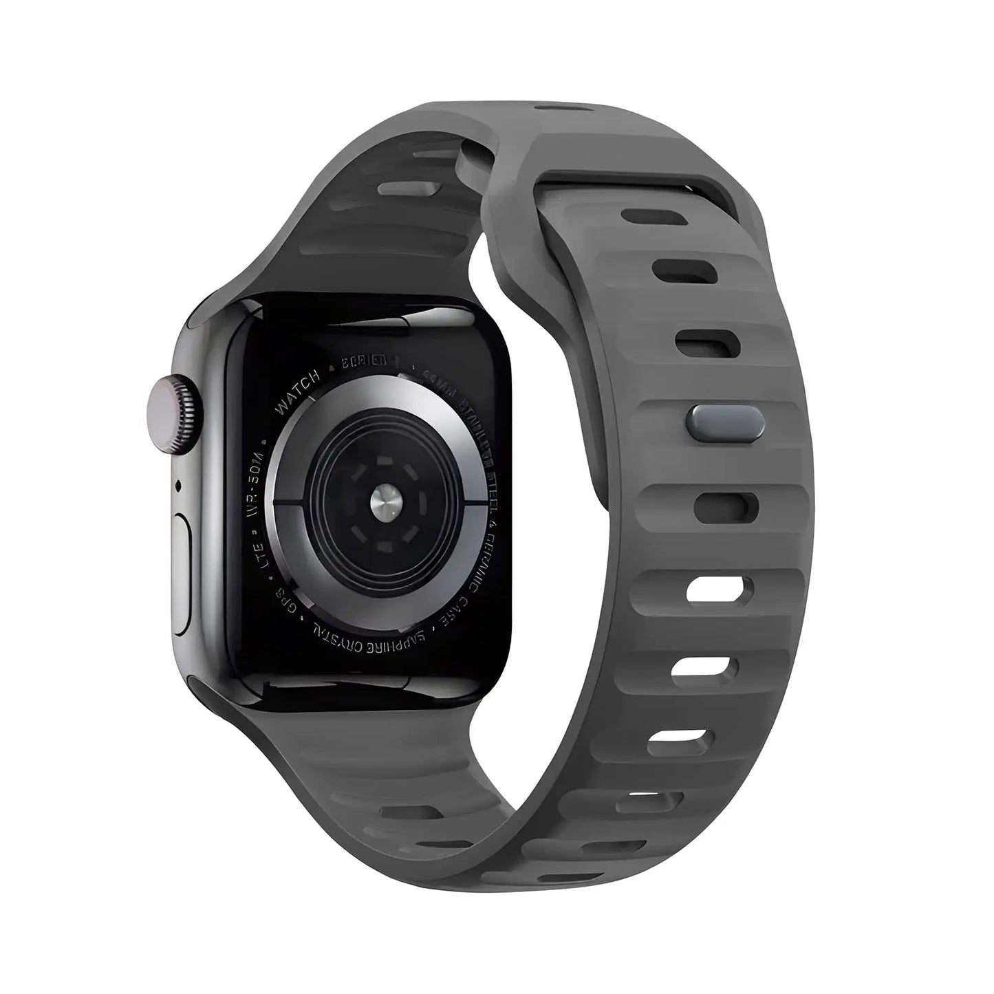 Wide Sport Silicone Apple Watch Band