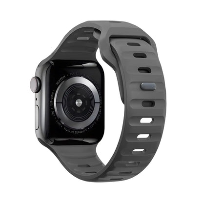 Wide Sport Silicone Apple Watch Band