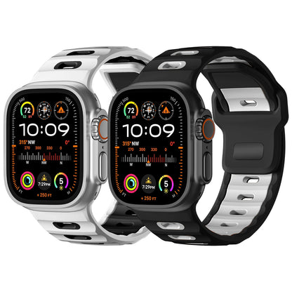 2-Pack Silicone Sport Bands for Apple Watch