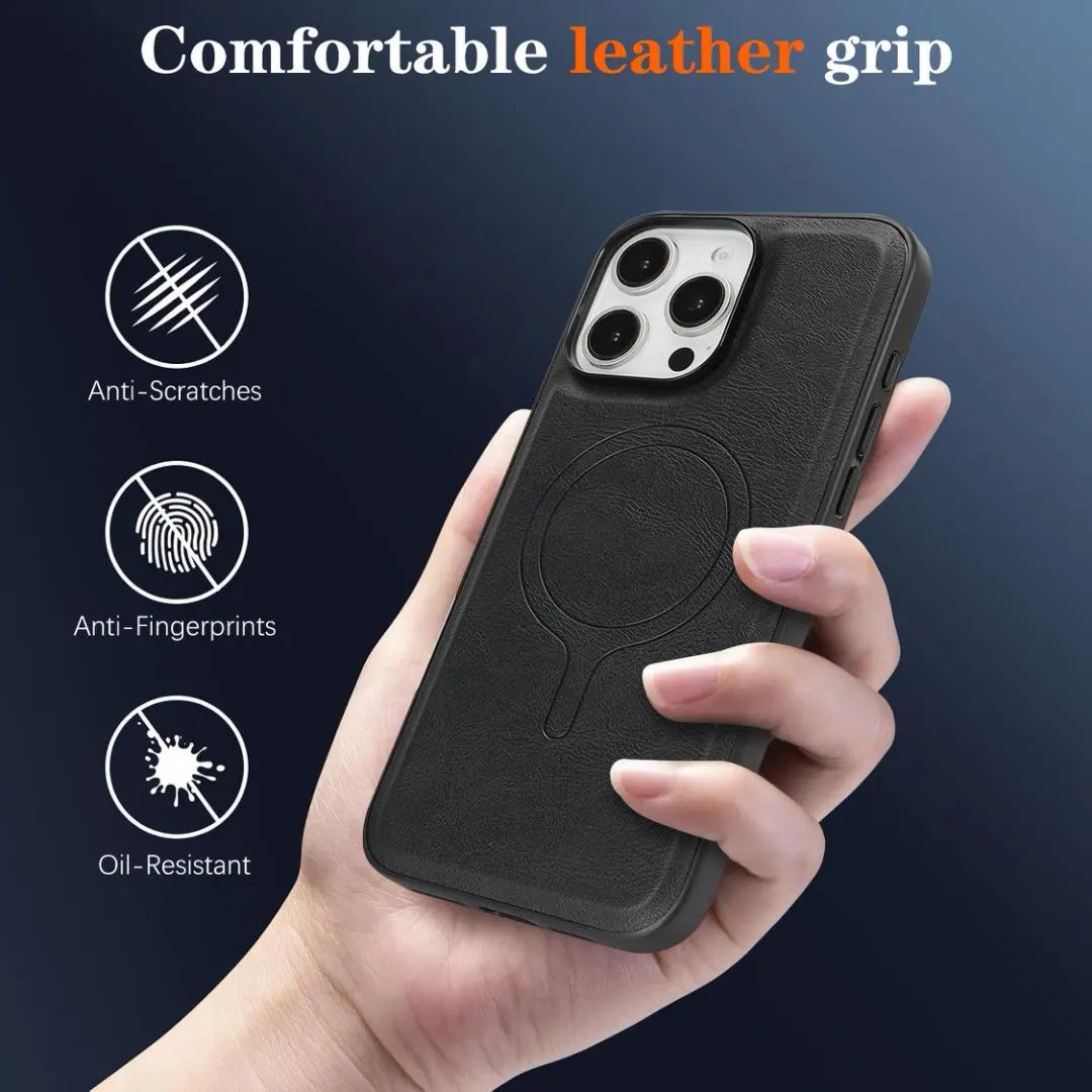 LeatherMag Elite | MagSafe Leather Case
