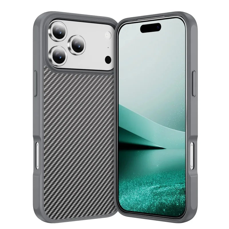 Funda para iPhone de fibra de carbono con MagSafe