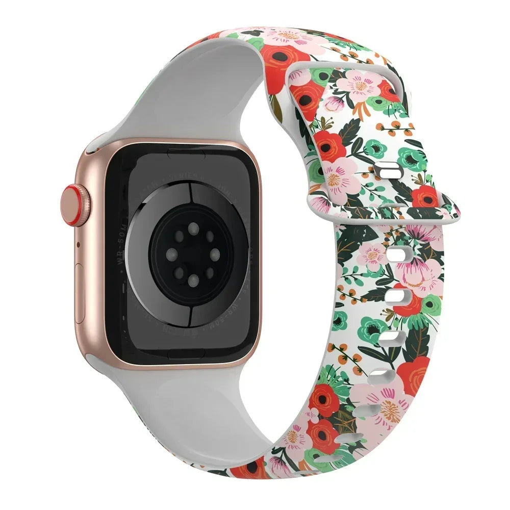 Black Unity Silicone Apple Watch Band