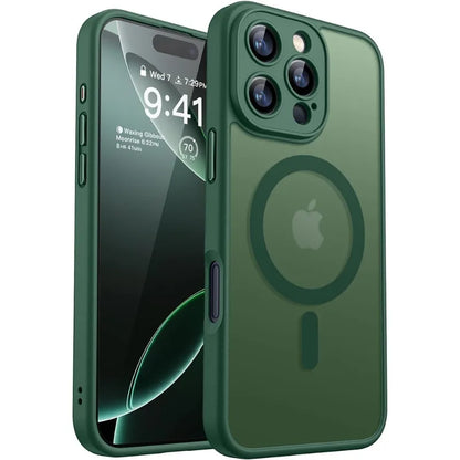 Luxury Frosted MagSafe iPhone Case