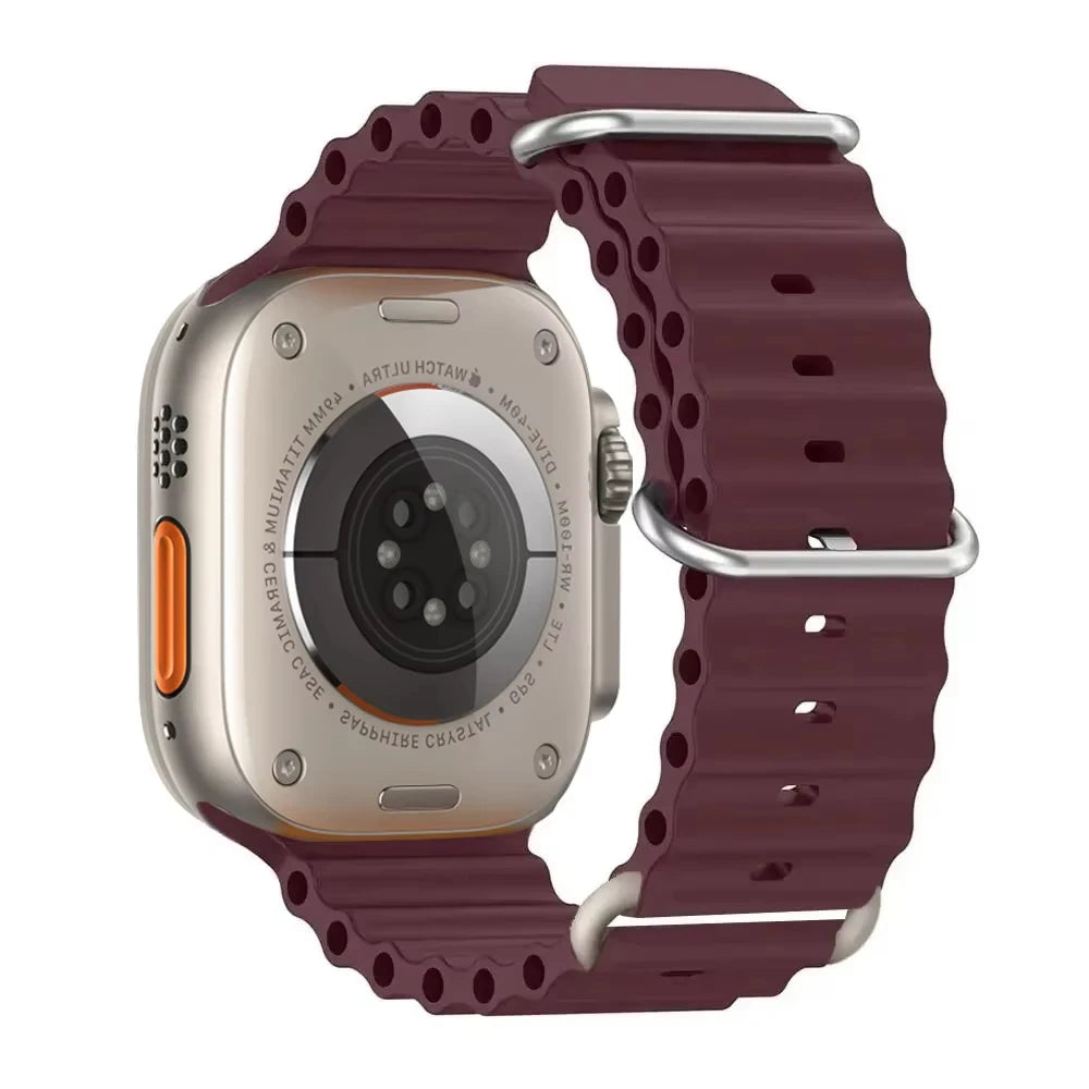 Ocean Silicone Apple Watch Band