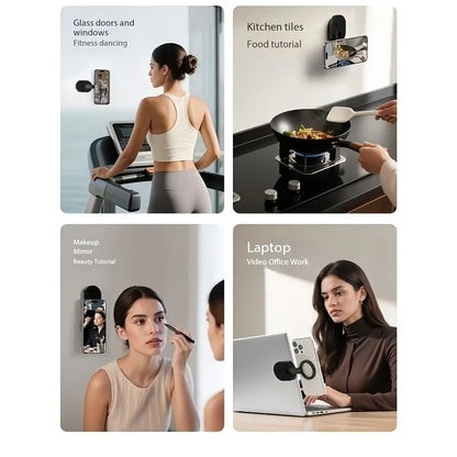 3-in-1 Magnetic Phone Holder & Foldable Stand