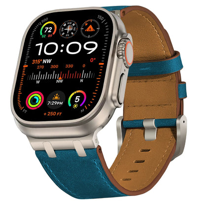 Luxury Leather Apple Watch Band