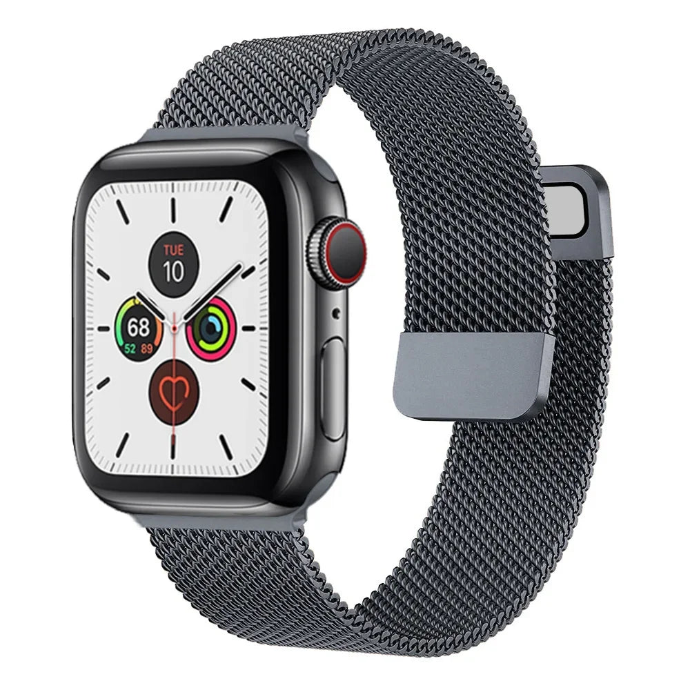 Milanese Stainless Steel Apple Watch Band