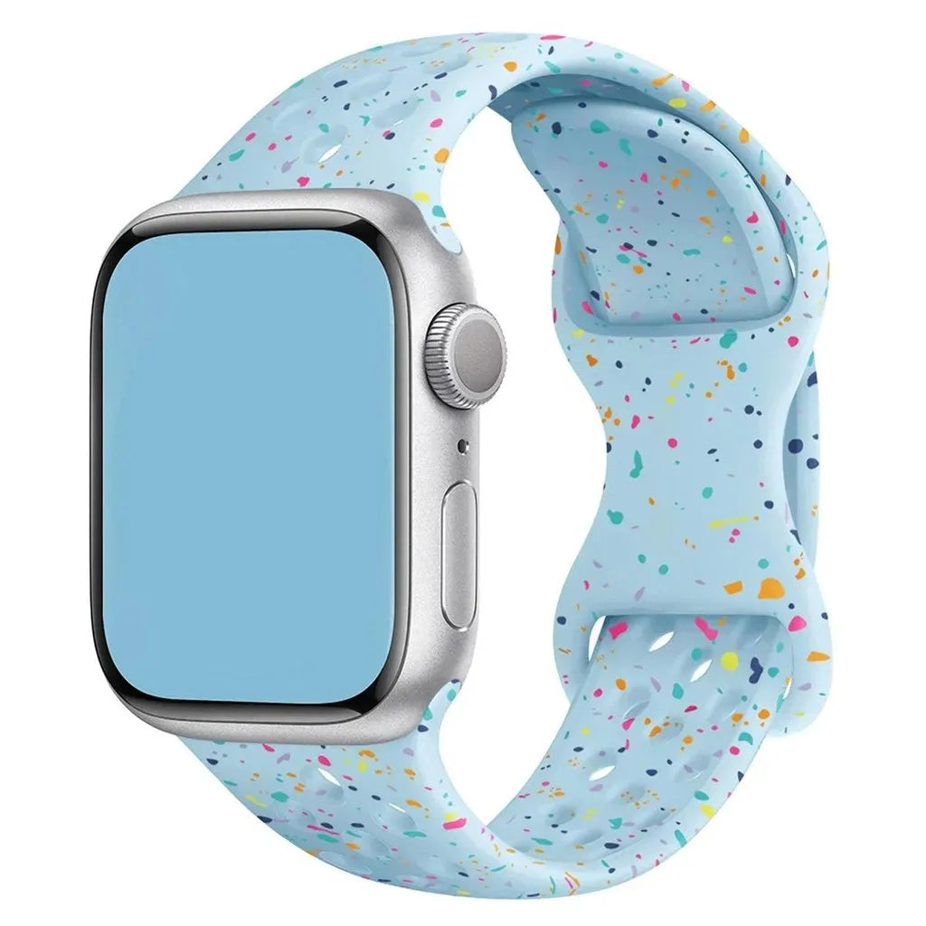 Correa transparente de silicona para Apple Watch