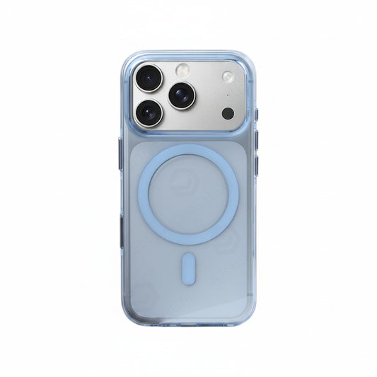 Candy Color Crystal Clear MagSafe iPhone Case