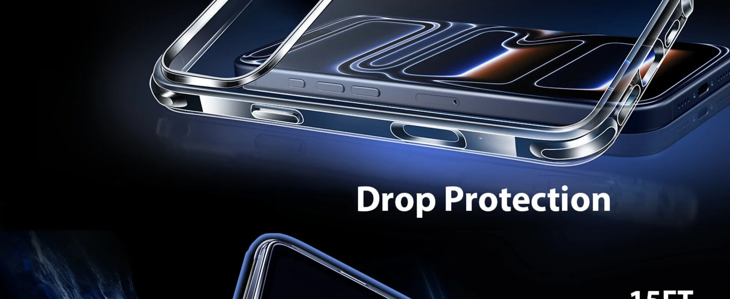Crystal Clear Shockproof iPhone Case