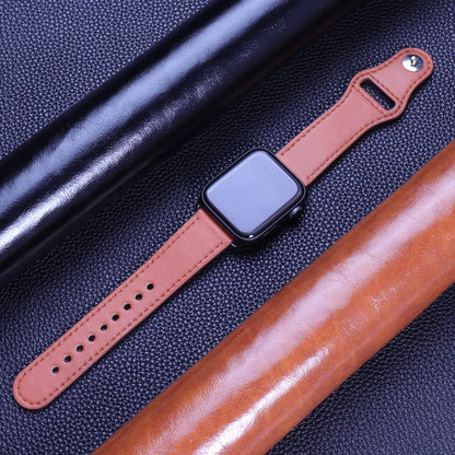 Classic Leather Apple Watch Band