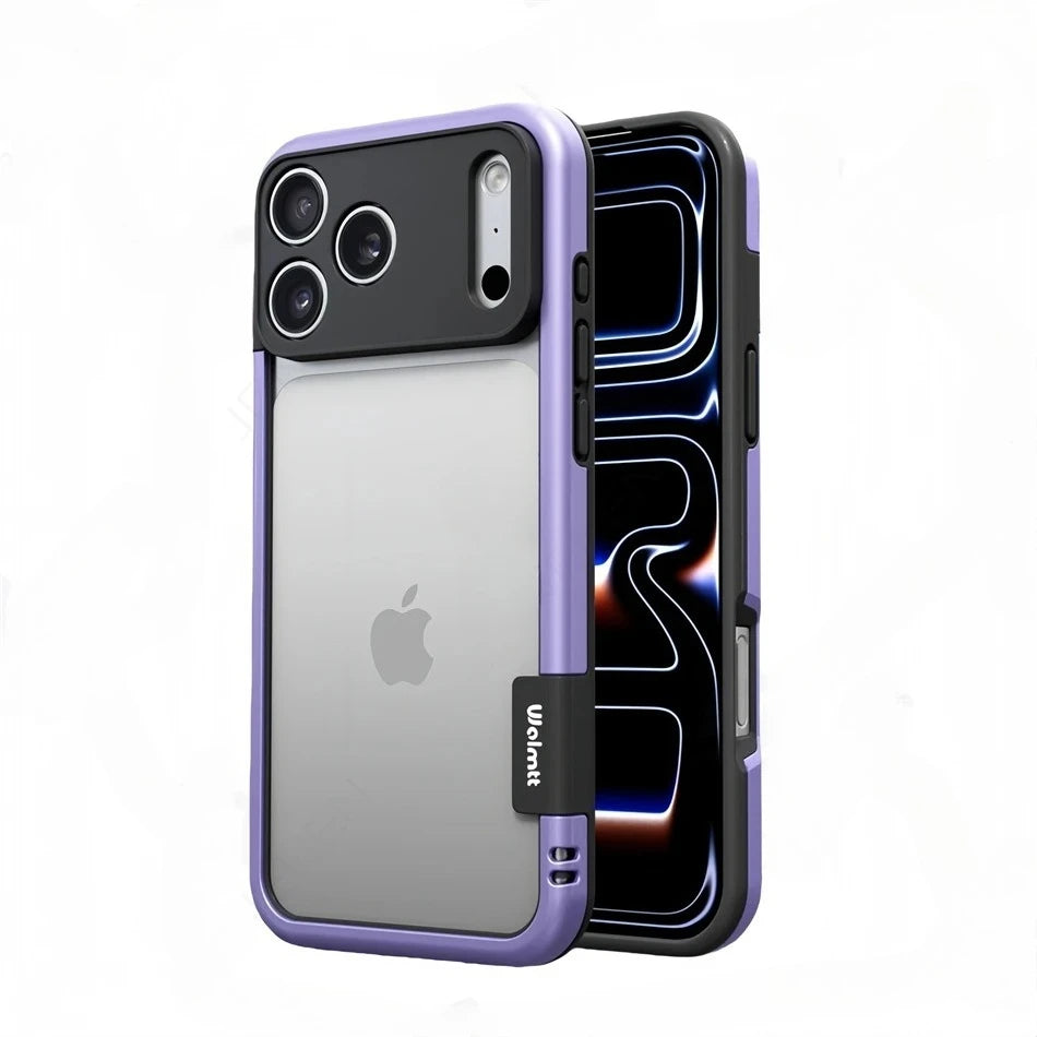 New Silicone Frame Slim Bare-bones Feel Case For iPhone 17 16 15 14 Pro Max Camera Full-pack TPU Bumper Shockproof Protect Cover
