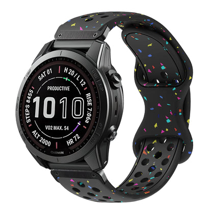 Silicone QuickFit Band for Garmin Fenix