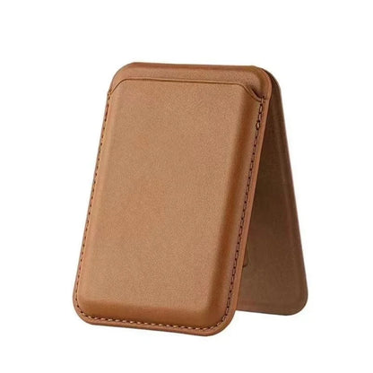 MagSafe Leather Wallet with Hidden Stand
