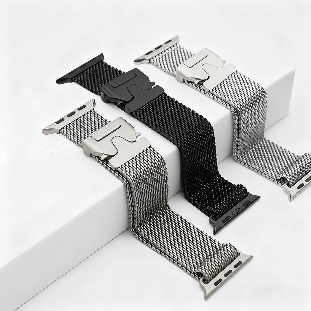 Titanium Milanese Loop Band for Apple Watch