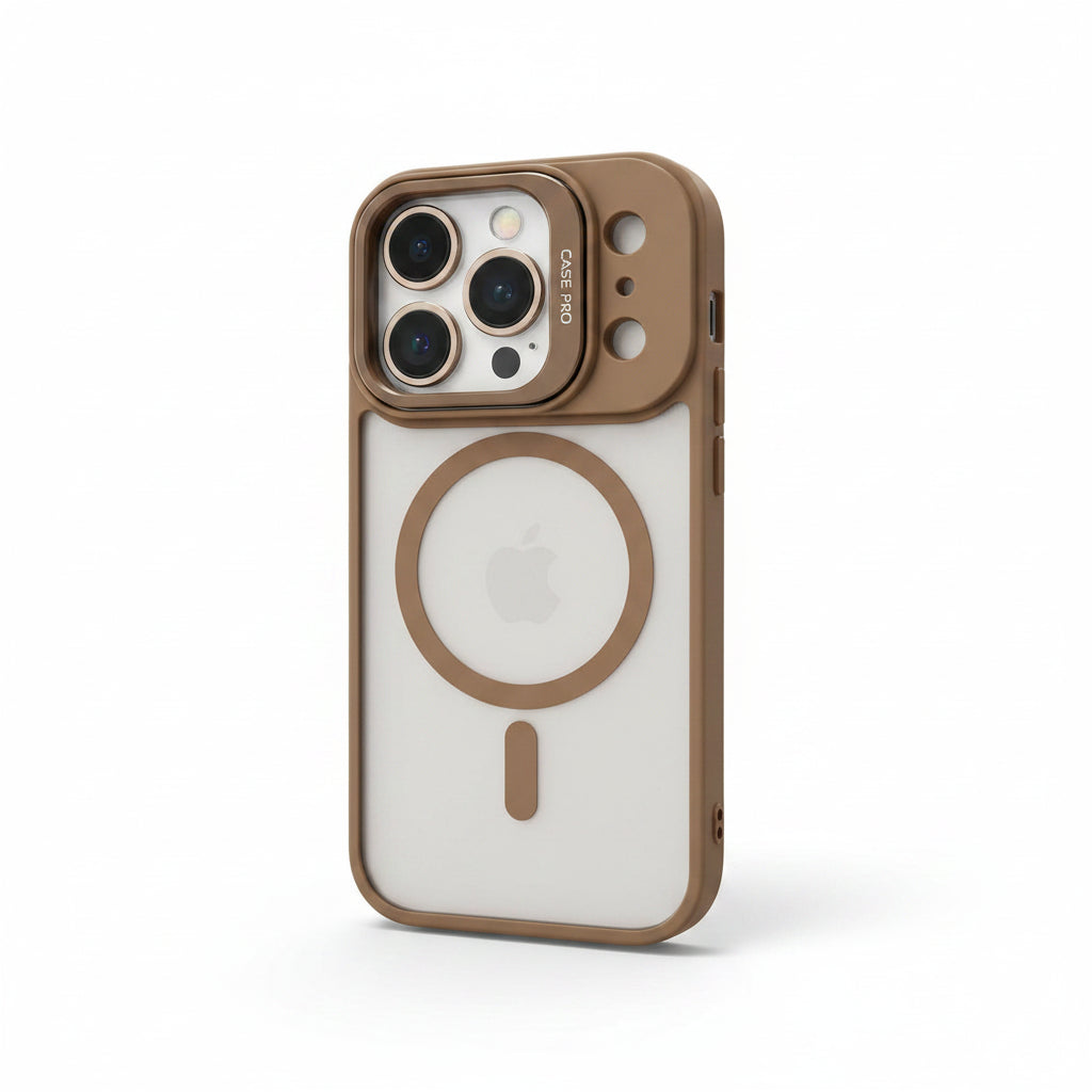 Matte MagSafe iPhone Kickstand Case