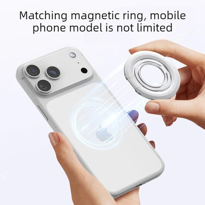 Foldable MagSafe Metal Ring Phone Stand Grip