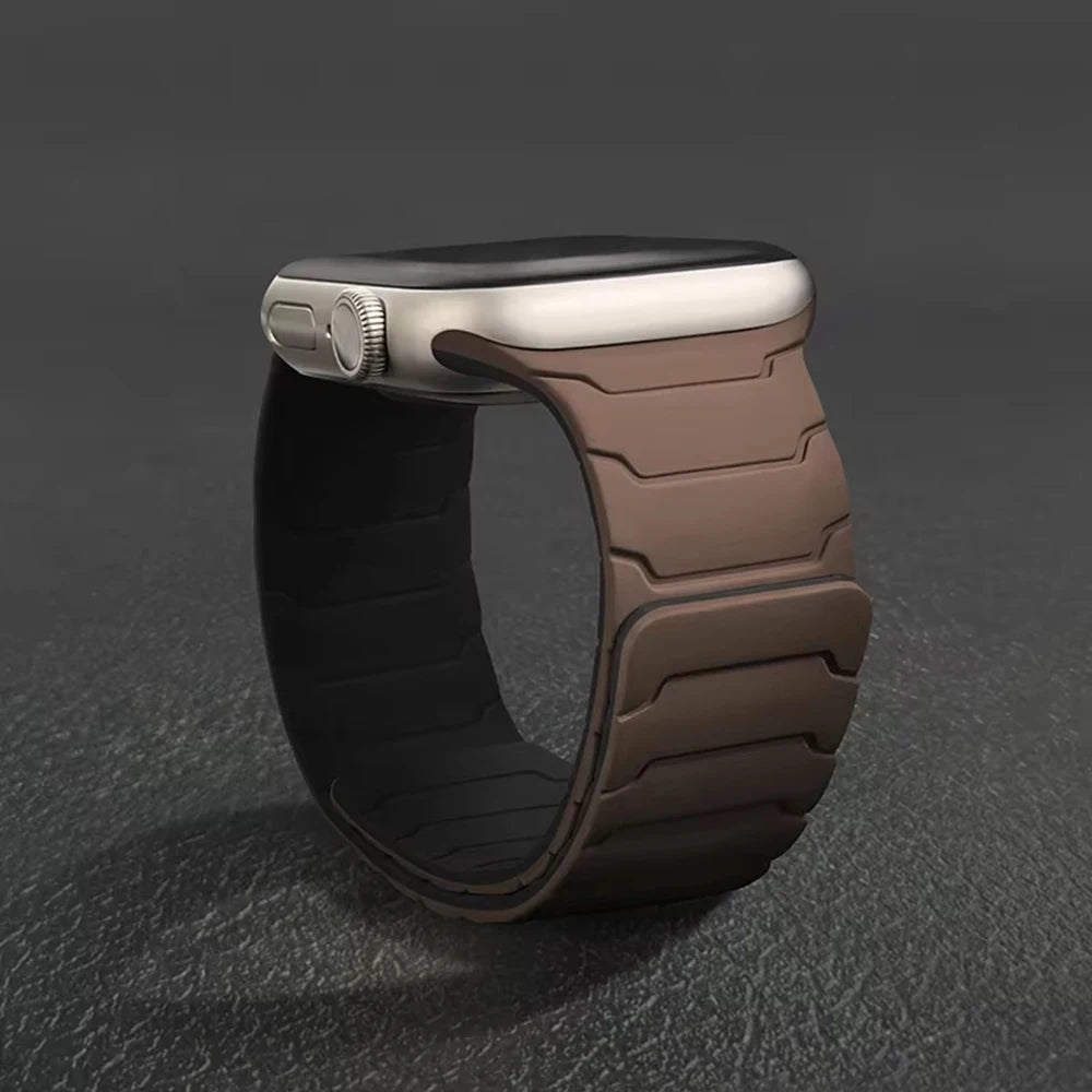 Magnetic Silicone Apple Watch Band