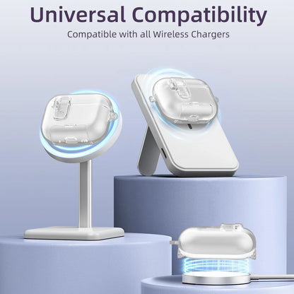 Clear Magnetic Lock AirPods Pro 3 Case