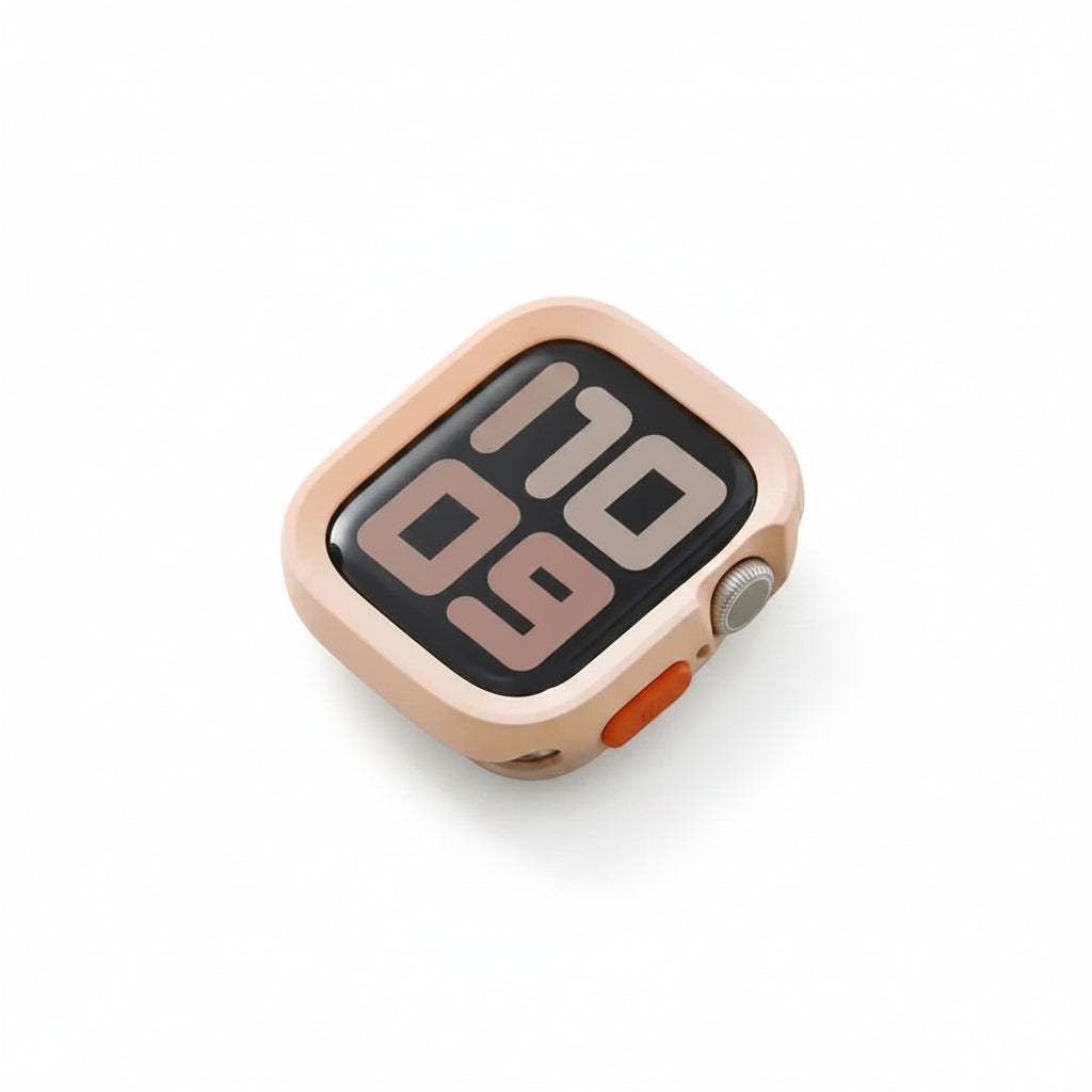 Soft Silicone Apple Watch Bumper Case