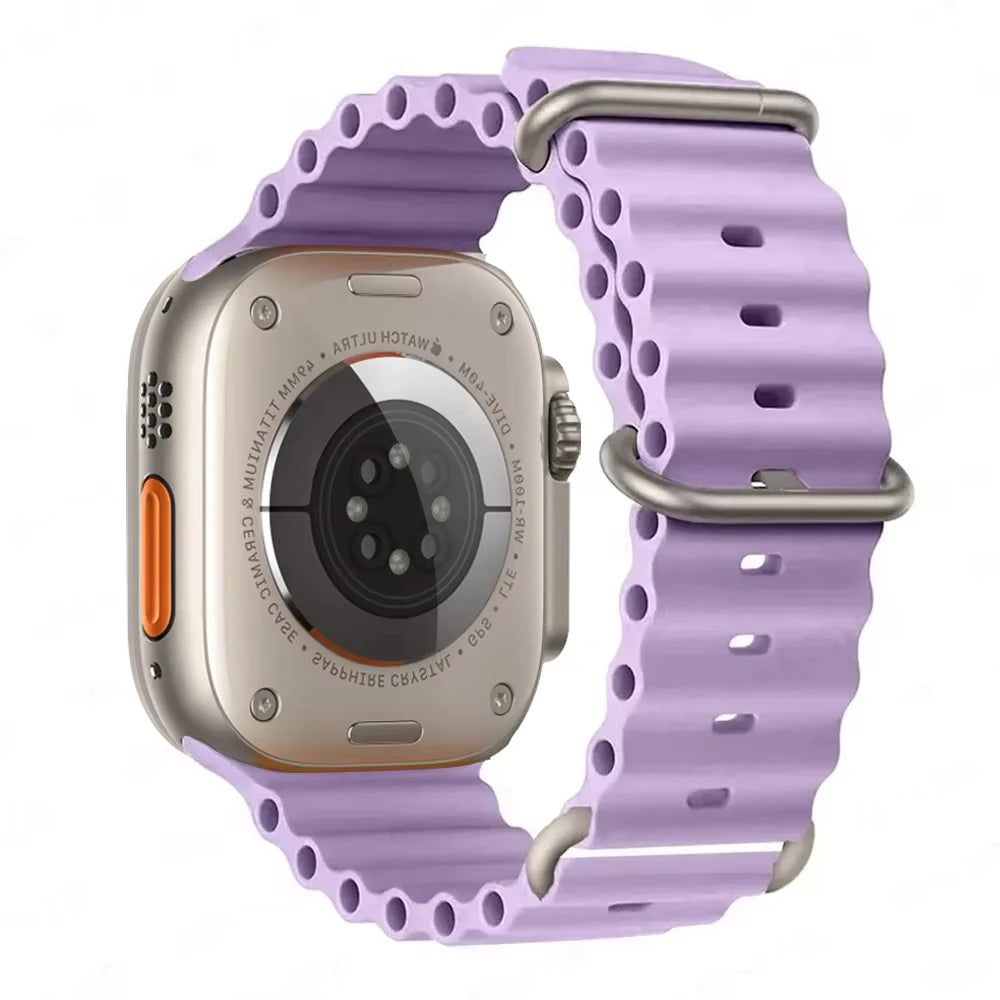 Ocean Silicone Apple Watch Band