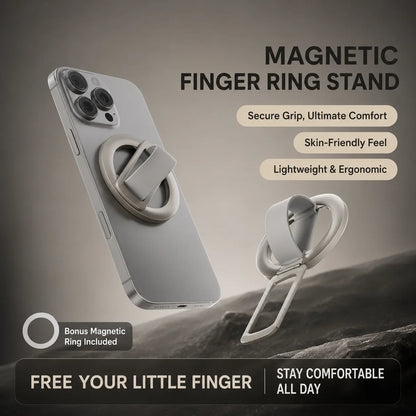 MagSafe Silicone Ring Phone Grip & Stand