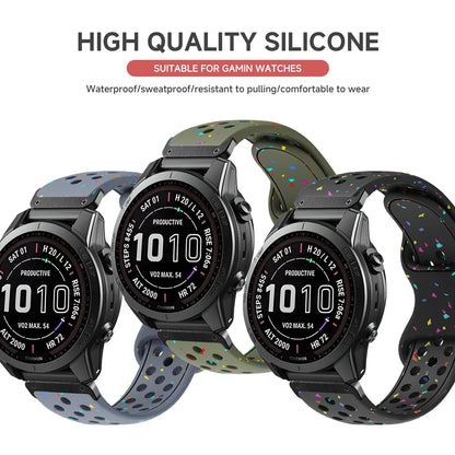 Silicone QuickFit Band for Garmin Fenix